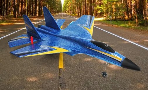 طائرة بدون طيار مقاومة للماء مع ضوء ليد بالتحكم عن بعد - Makfool