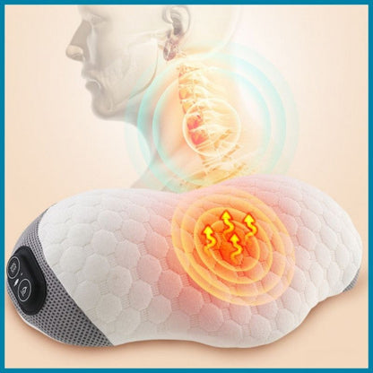 جهاز تدليك للرقبة يعمل بالاشعة والاهتزاز